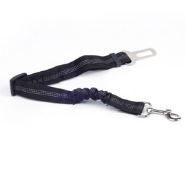 Pet Safety Belt, Adjustable Nylon Fabric Dog Restraints Vehicle Seatbelts Harness Adjustable Length Strap